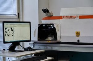 Spettrometro micro-Raman InVia Renishaw